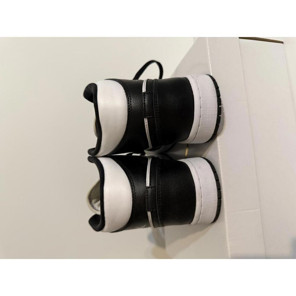 Jordan 1 Mid Panda Black White Sneakers Women’s 9.5 DV0991-101 Brand New w Box - Picture 4 of 11